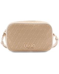 Liu Jo - Small Jacquard Crossbody Bag - Lyst