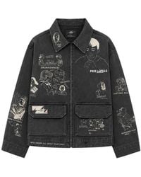 Free Refills - Miracle Graphic-Print Jacket - Lyst