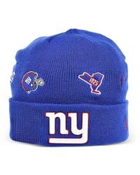 KTZ - New York Giants Identity Beanie Hat - Lyst