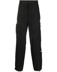 Givenchy - Multiple Zip-Pockets Poplin Trousers - Lyst