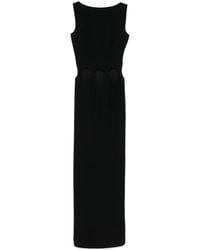Monot - Maxi-Jurk Met Gatendetail - Lyst