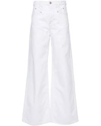 Isabel Marant - Lemony High Waist Jeans Met Wijde Pijpen - Lyst