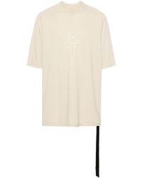 Rick Owens - Jumbo T-Shirt aus Bio-Baumwolle - Lyst