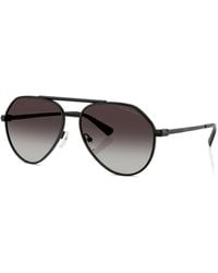 Michael Kors - Brentwood Pilot-Frame Sunglasses - Lyst