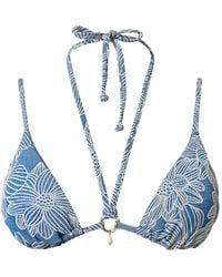 Twinset - Triangle Bikini Top - Lyst
