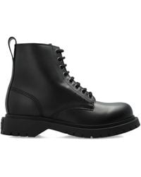 Givenchy - Lace-Up Leather Boots - Lyst