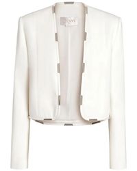 Genny - Metallic-Detail Jacket - Lyst