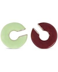 Rabanne - Set De Tres Pendientes Earcuff Con Apliques De Cristal - Lyst