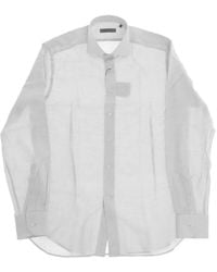 Corneliani - French-Collar Long-Sleeve Shirt - Lyst