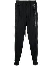 Mastermind Japan - Skull-Tape Tapered Track Pants - Lyst