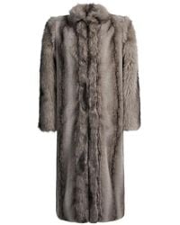 DUCIE - Betty Faux-Fur Coat - Lyst