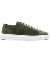 Doucal's - Chain-Detailed Suede Sneakers - Lyst