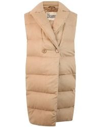 Herno - Gilet Matelassé À Boutonnière Croisée - Lyst
