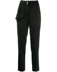 Sandro Slim-fit Trousers - Black