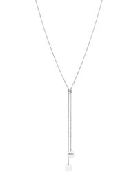 Guzema - Flat Tie Necklace - Lyst