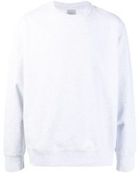 Suicoke Ribbed-trim Cotton Sweatshirt - Gray