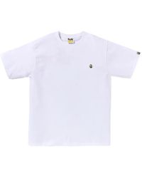 A Bathing Ape - Camo-Print Logo-Patch T-Shirt - Lyst