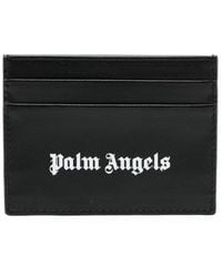 Palm Angels - Card Holder With Logo - Lyst