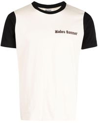 Wales Bonner - T-shirt Van Biologisch Katoen - Lyst