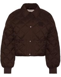 Calvin Klein - Diamond-Quilted Logo-Patch Jacket - Lyst