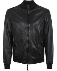 S.W.O.R.D - Veste Bomber En Cuir - Lyst