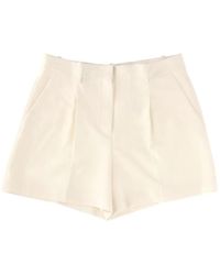 Theory - Pleated Shorts - Lyst