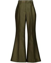 Zimmermann - Rebellion Structured Flare Trousers - Lyst
