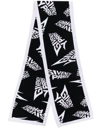 Givenchy Bufanda con logo de intarsia - Negro