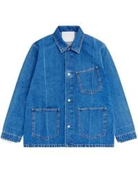 Setchu - Patch-Pocket Denim Jacket - Lyst