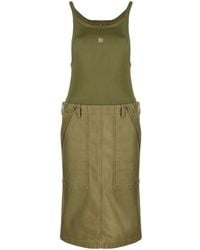 Givenchy - Abito Midi Con Inserti - Lyst