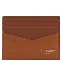Givenchy - Grained-Leather Card Holder - Lyst
