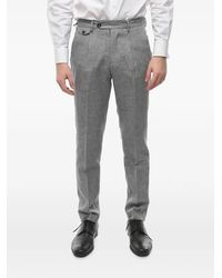 Cruna - Houndstooth-Pattern Trousers - Lyst