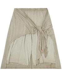 DIESEL - P-Ralya Knot-Detail Shorts - Lyst
