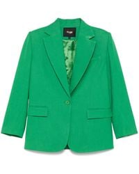 Maje - Single-Breasted Blazer - Lyst