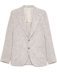 Tagliatore - Gebreide Blazer - Lyst