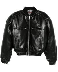 LỰU ĐẠN - Zip-Up Bomber Jacket - Lyst