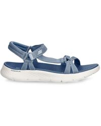 Skechers - Gowalk Touch-Strap Sandals - Lyst