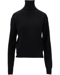 Saint Laurent - Roll-Neck Sweater - Lyst