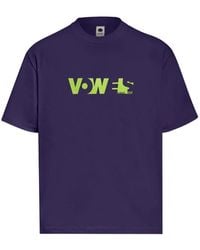 vowels - Cotton T-Shirt - Lyst