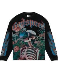 Godspeed - Vision Flowers Graphic-Print T-Shirt - Lyst