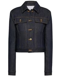 Thom Browne - Selvedge Denim Shrunken Jacket - Lyst