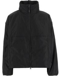 Aspesi - Chaqueta bómber con cremallera y cuello alto - Lyst