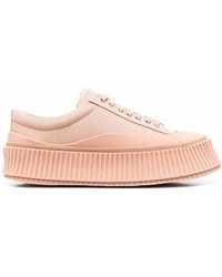 Jil Sander - Chunky-Sole Low-Top Sneakers - Lyst