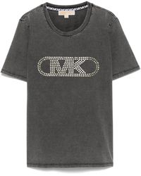 MICHAEL Michael Kors - Empire-Stud T-Shirt - Lyst