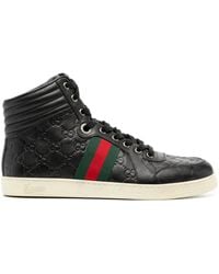Gucci - Hi-Top Sneakers - Lyst
