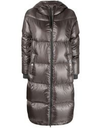 Herno - Quilted Hooded Coat - Lyst