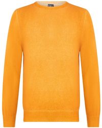 Fedeli - Round-Neck Cashmere Sweater - Lyst