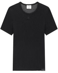 Courreges - T-Shirt Met Ronde Hals - Lyst