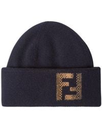Fendi - Gorro Con Logo Ff - Lyst