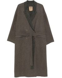 Uma Wang - Belted Double-Breasted Coat - Lyst